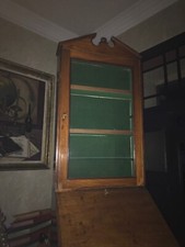 Antiker Sekretär Vitrine