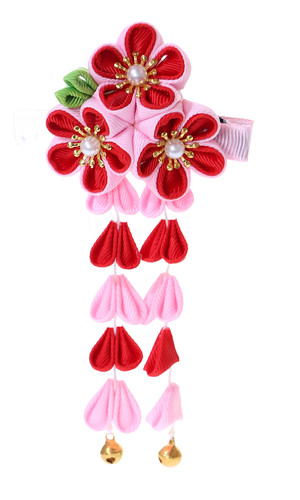 114 rosa rot sakura stoff - rot,