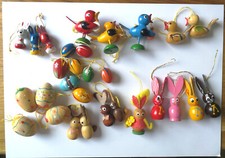 29 x Osterdeko Vögel Hasen