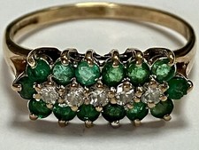 "Vintage Damenring 9 kt