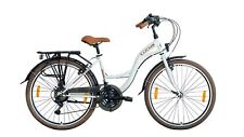 28 Zoll Luchs Feline Cityrad Hollandrad Citybike Trekkingrad Damen Fahrrad Weiß
