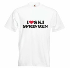 T-Shirt I LOVE SKI FAHREN -
