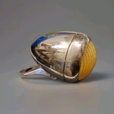 Fahrradlampe Pertrix 70mm incl. Halter Oldtimer Vintage