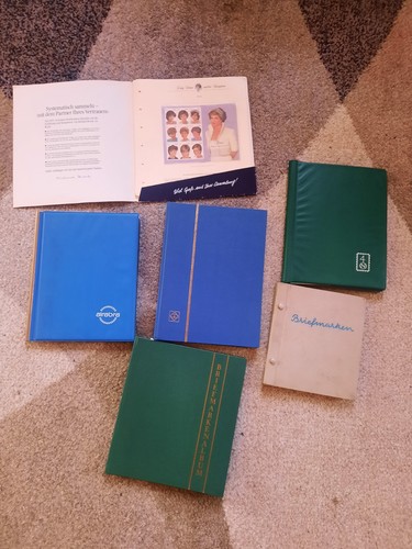 Briefmarken alben aus nachlass - aus,