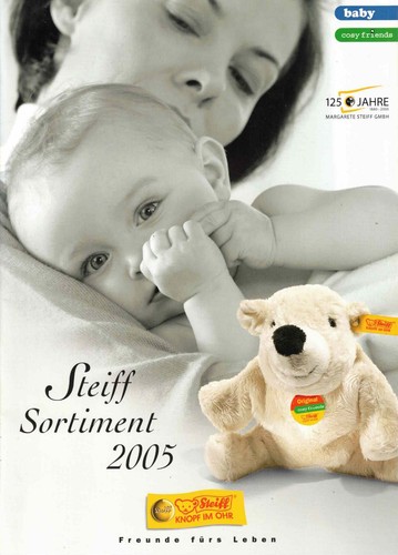 Steiff sortiment 2005 - steiff,