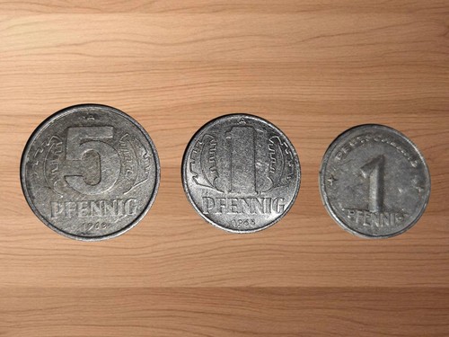 Ddr münzen set pfennig - münzen, set: