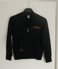 Ed Hardy Damen Sweatjacke mit Reißverschluss Jacke NEU ohne Etikett 