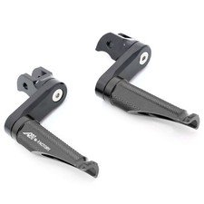 Black SHINOBI Front Foot Pegs