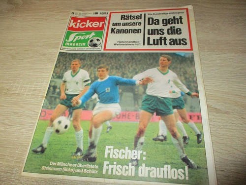 Kicker 1970 70 klaus - kicker, 20/70