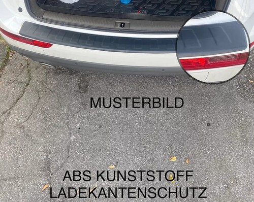 Ladekantenschutz schwarz abs - schwarz,