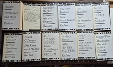 12 Taschenbücher Reclam