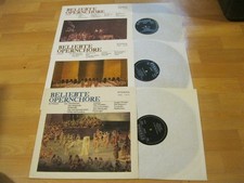 3 LP Various Beliebte Opernchöre I. Folge - III. Folge Vinyl Eterna DDR 8 25 195