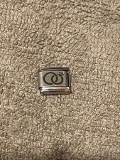 Neu Eheringe Silber Italienisch Charm Passend 9mm Klassisch Nomination Armband