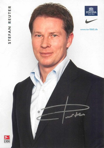 Autogramm stefan reuter - reuter,