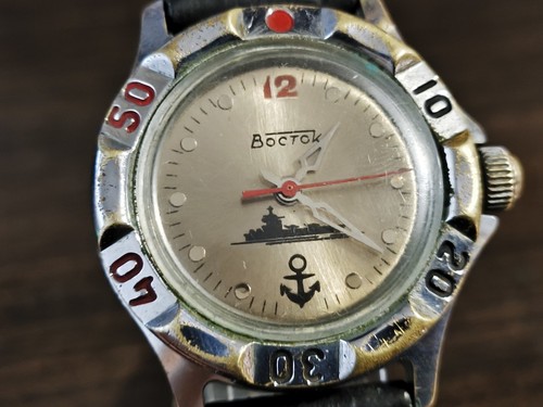 Uhr vostok mini marineschiff - uhr,