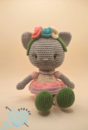 Kassandra katze amigurumi - kassandra,