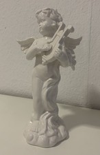 Porzellan Figur Engel, H 23cm