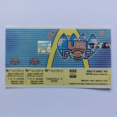 Pop mart tour unused - u2,