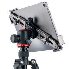 Tablet Stativ Adapter, Tablet Halterung, iPad, 9 - 14 Zoll,  Aluminium