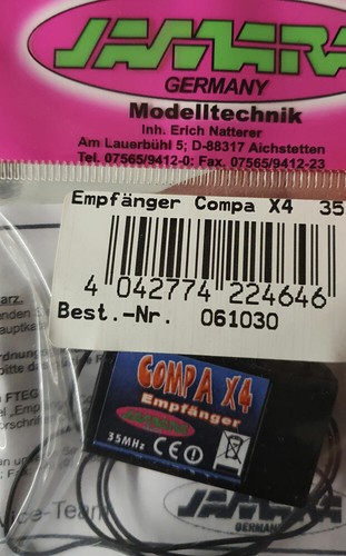 Jamara empfänger compa - compa, 35