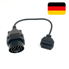 OBD1 Adapter zu OBD2 Kabel Diagnose 20 Pin BMW E28 E30 E34 E36 E38 INPA EDIABAS