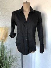 Bluse Tunika Basic Schwarz Gr 42 Neu