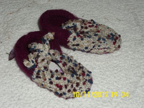 Hausschuhe baby strickfilz - baby,