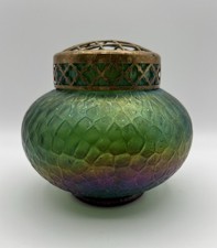 Loetz Kralik Green Iridescent