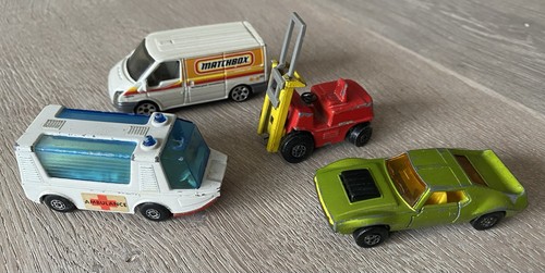 Alte matchbox autos - 4x,