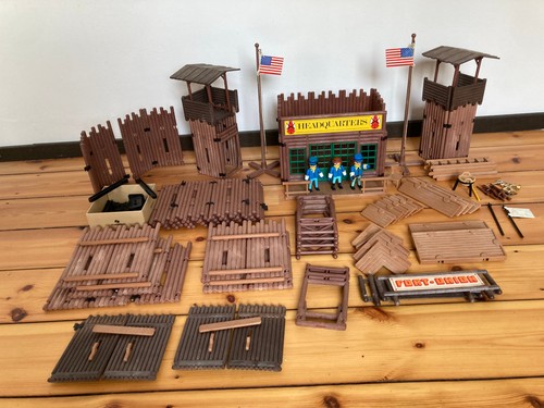 Playmobil western fort - 2x,