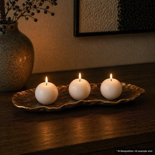 Brutalismus bronze schale - bronze, e