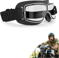 Motorradbrille Retro Winddicht