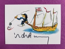 Udo Lindenberg AK Musik Autogrammkarte Unplugged Live original signiert 3