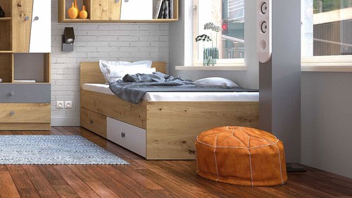 Bett jugendzimmer einzelbett - jugendzimmer,