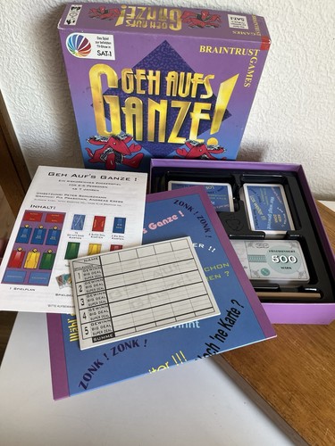 Geh aufs ganze spiel von - ganze,
