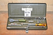 Saltus Ratsche 1/4" / Knarrenkasten / Knarre / Steckschlüsselsatz / Bundeswehr 1