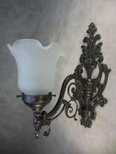 XL Retro Wandlampe Vintage Wandleuchte Barock Stil Flurlampe Messingguss Lampe