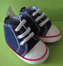 Sportliche Baby Schuhe Schühchen dunkelblau / weiß NEU mit Etikett