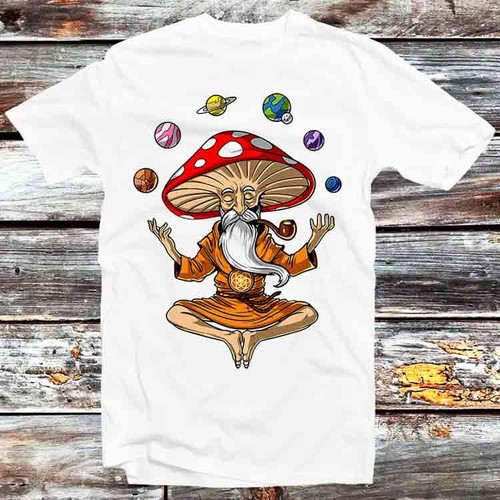 Magic mushroom buddha - magic, om
