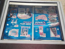 Beleuchtete Werbetafel,  Schaukasten, Auslage, Werbekasten, mit Gasdruckfedern 