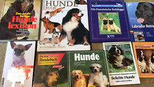 9 Hunde-Bücher, Das große Hundebuch/ Hunde Lexikon   ua. Konvolut