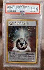 Metal Energy Holo PSA 10
