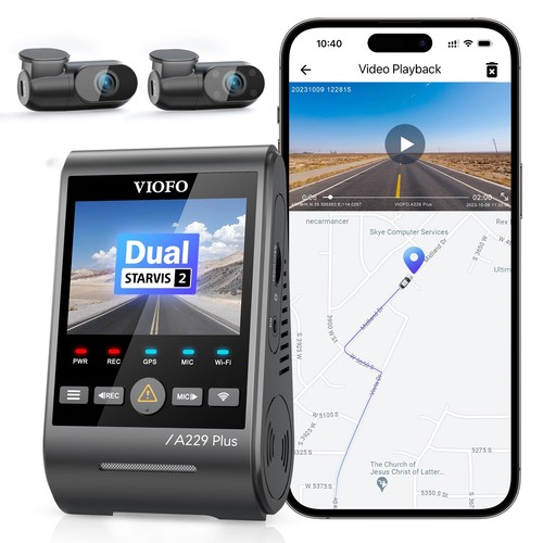 Viofo a229 plus 3ch 2k - viofo, +