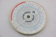 Aristo Aviat R Nr. 615 Navigationsrechner in Ledertasche Militaria # 12370