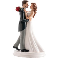Tanzendes Brautpaar Figur für