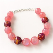 Armband Rosa & Violett