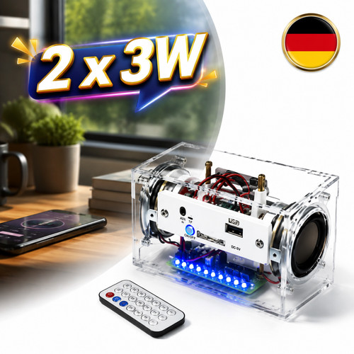Bausatz bluetooth lautsprecher - bausatz, bluetooth-lautsprecher