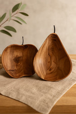 🌿Akazienholz Servier-Snack