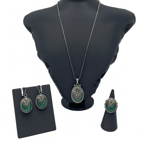 925 silber schmuckset - 925,