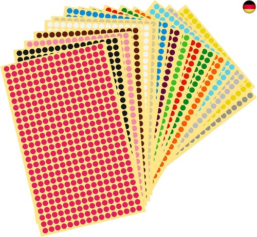 Colored dot stickers - dot,